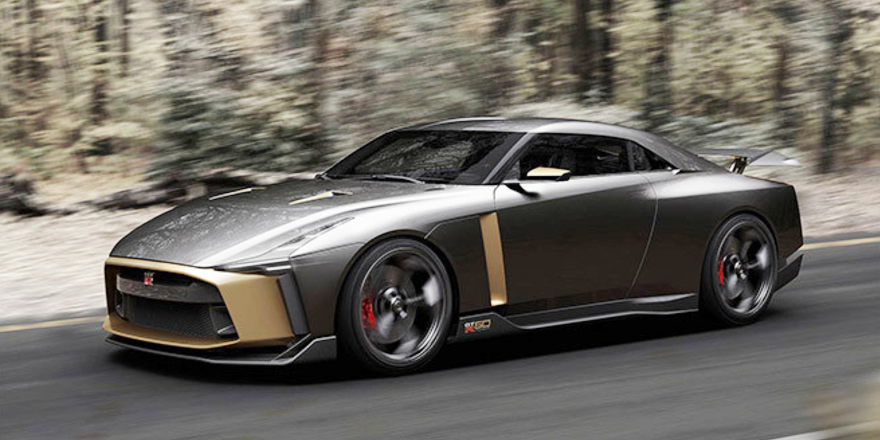 Nissan GT-R50 tasarımı ile dikkat çekiyor