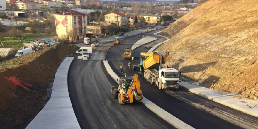 İstanbul'a 2 milyon ton asfalt döşeniyor