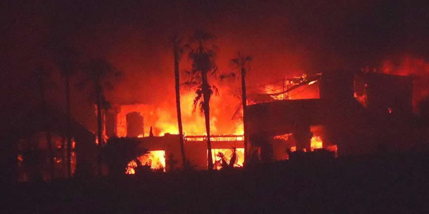 California'daki yangın sebebiyle 14 bin kişi tahliye ediliyor