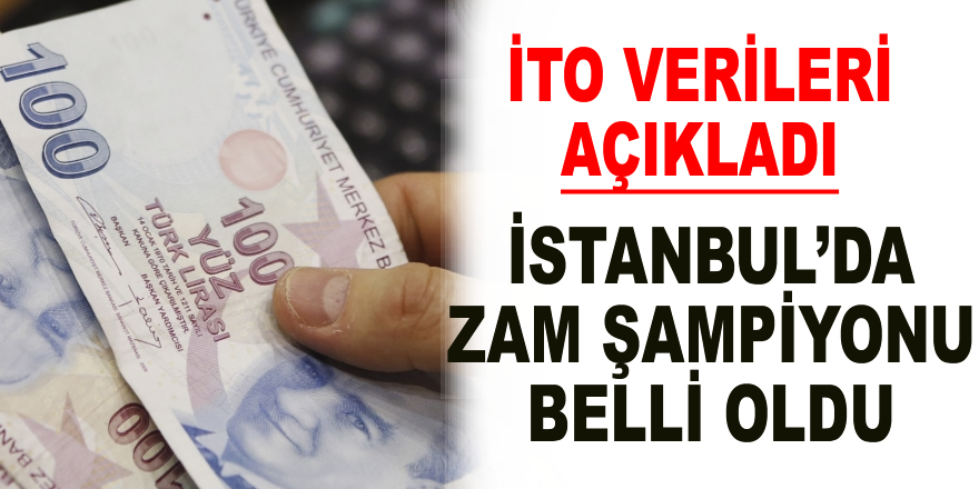 İstanbul'da zam şampiyonu yaş üzüm oldu