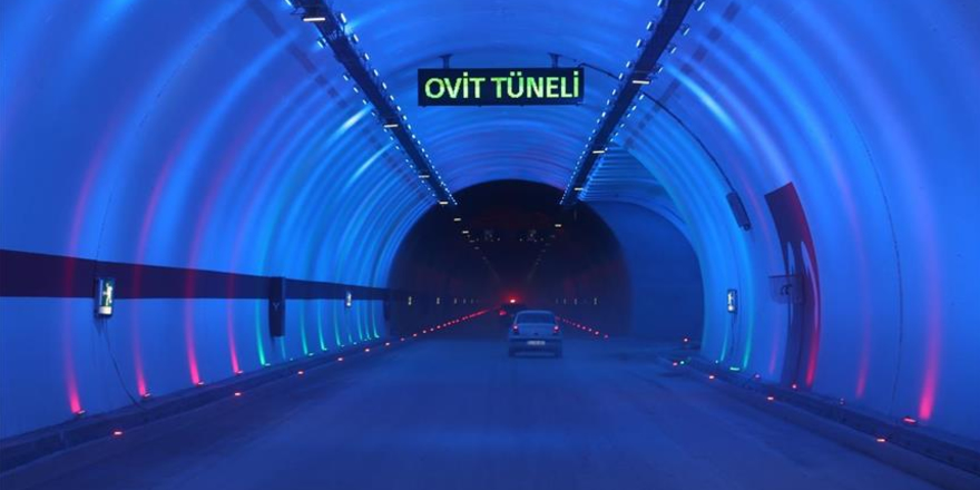 Kurban Bayramı'nda Ovit Tüneli'nde yoğunluk yaşandı
