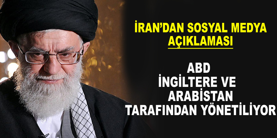 "ABD, İngiltere ve Suudi Arabistan tarafından yönetiliyor"