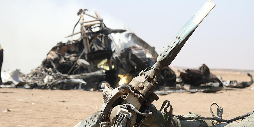 Suriye'de Rus helikopteri düştü