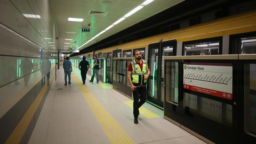Üsküdar-Çekmeköy metro hattı, ilk günde 179 bin 612 yolcu taşıdı