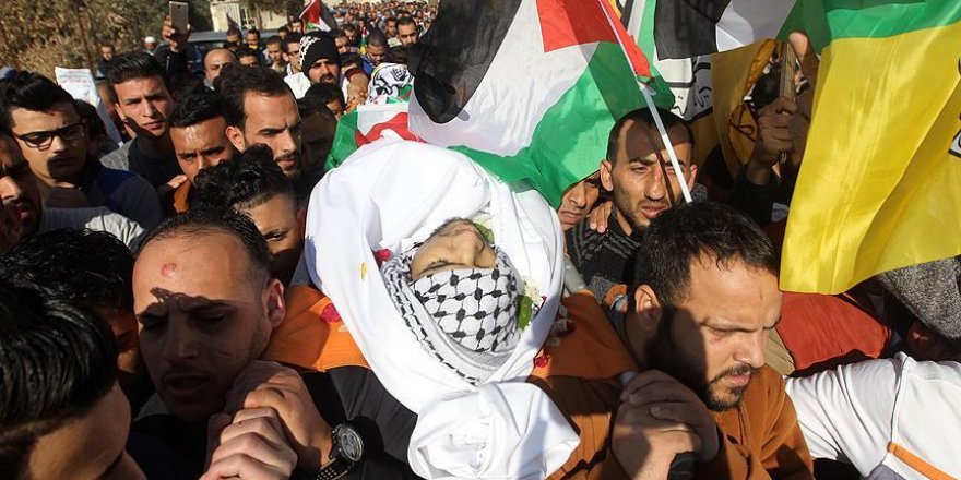 Kudüs ve Batı Şeria şehitlerini uğurladı