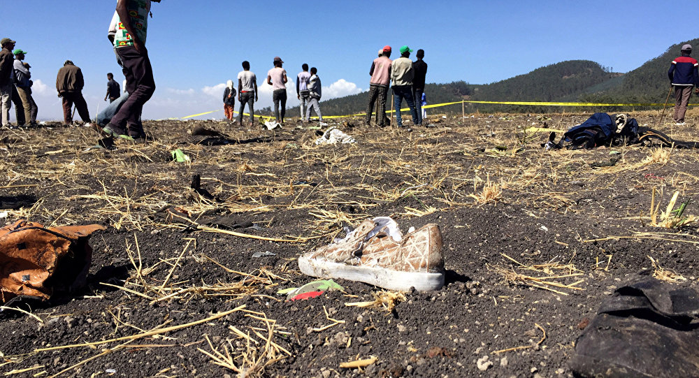 Etiyopya'da düşen uçağın kara kutusu bulundu