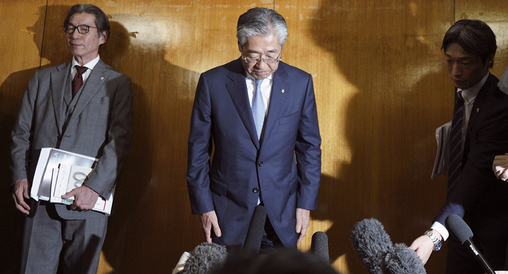 Japonya'da komite başkanı istifa etti