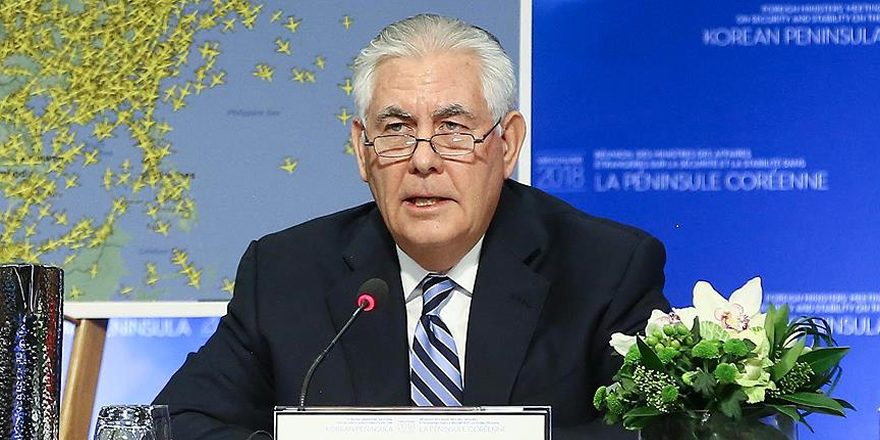 ABD Dışişleri Bakanı Tillerson: Kuzey Kore'nin nükleer güç olduğu bir dünya kabul edilemez