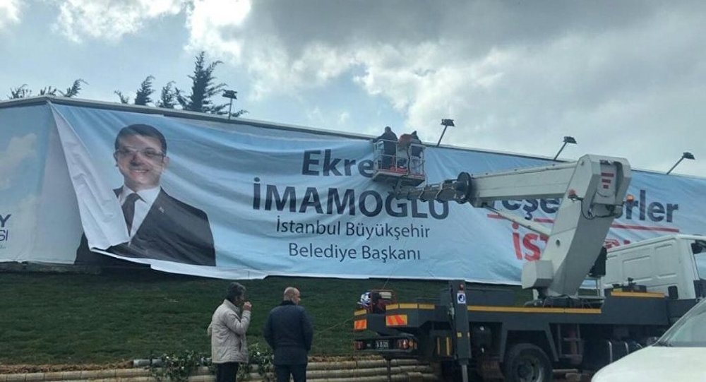 İmamoğlu’ndan İstanbul’a teşekkür pankartları