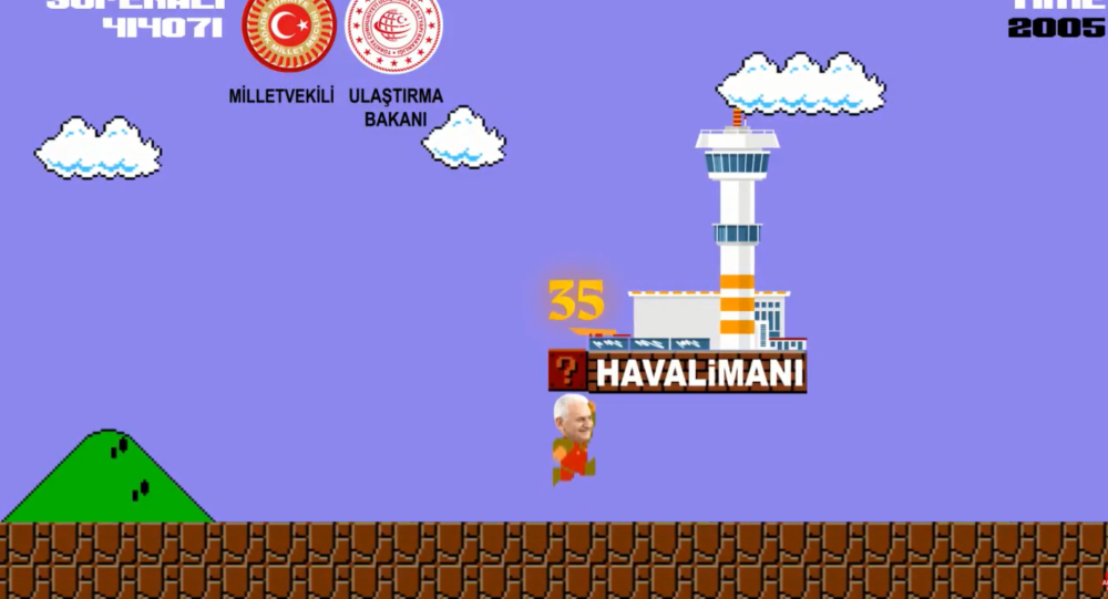 AK Parti gençlik örgütü, Yıldırım için oyun videosu hazırladı: Süperali