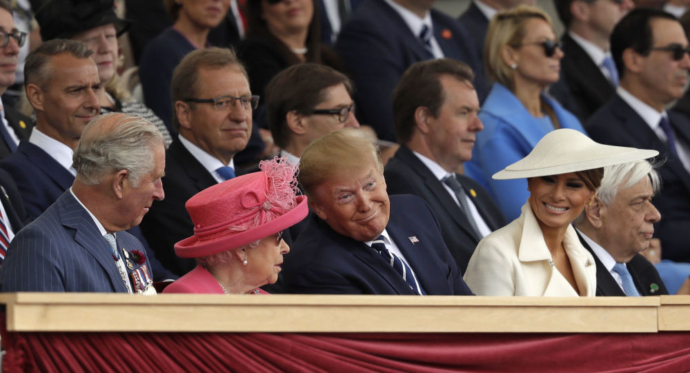 Trump: Kraliçe Elizabeth ile çok eğlendik