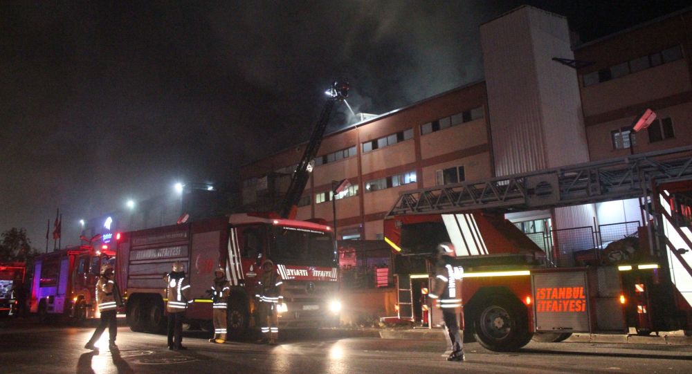 İstanbul'da fabrika yangını: 4 yabancı uyruklu işçi yaşamını yitirdi