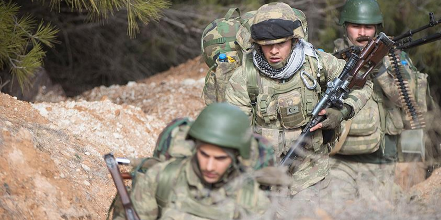 Afrin'de stratejik Burseya Dağı ve üç köy ele geçirildi