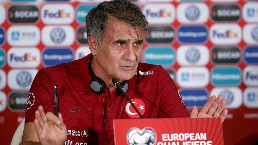 Şenol Güneş: Hem güzel bir oyun hem de gol atmayı bekliyoruz