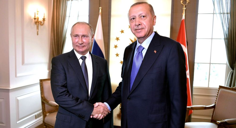 Cumhurbaşkanı Erdoğan, Putin'le görüştü