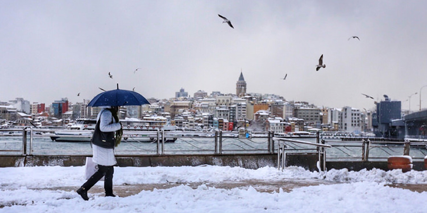 İstanbul ve çevresine kar uyarısı