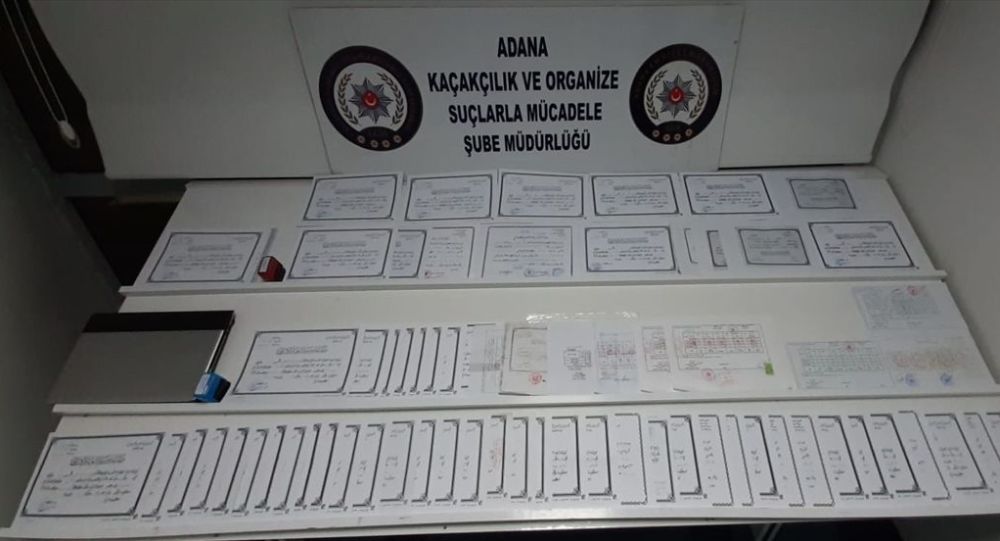 Adana'da sahte diploma operasyonu: 2 tutuklama