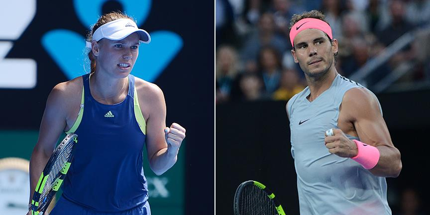 Nadal yerini korudu, Wozniacki zirveye çıktı