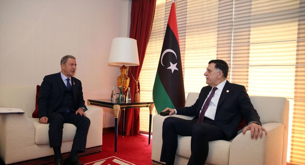 Bakan Akar'dan Libya mutabakatı görüşmesi