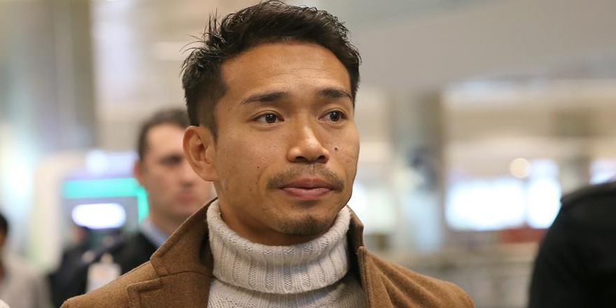 Nagatomo, Galatasaray için İstanbul'a geldi