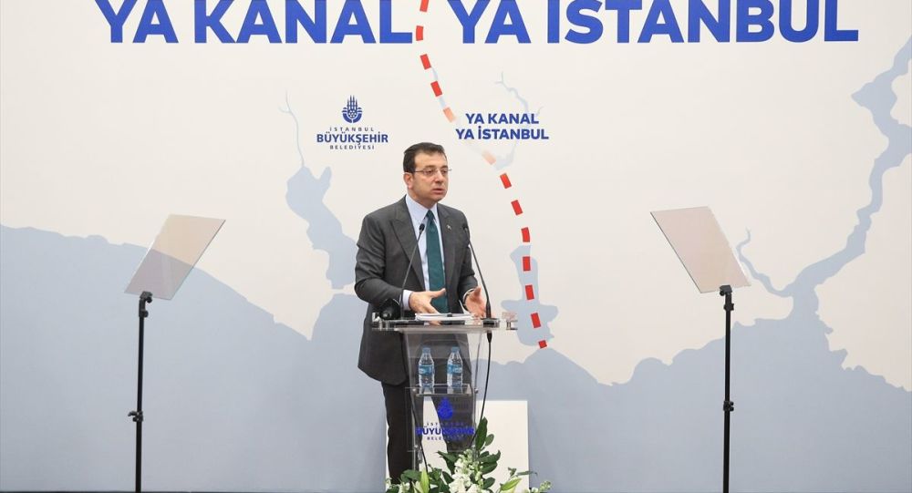 İmamoğlu: Kanal İstanbul yapılaşma başlamadan bireysel ranta dönüştü