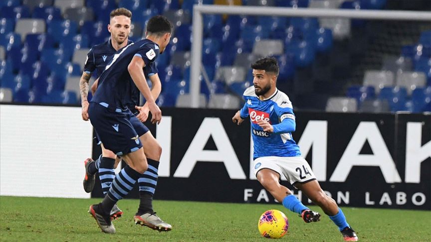 İtalya Kupası'nda Napoli son şampiyon Lazio'yu eledi