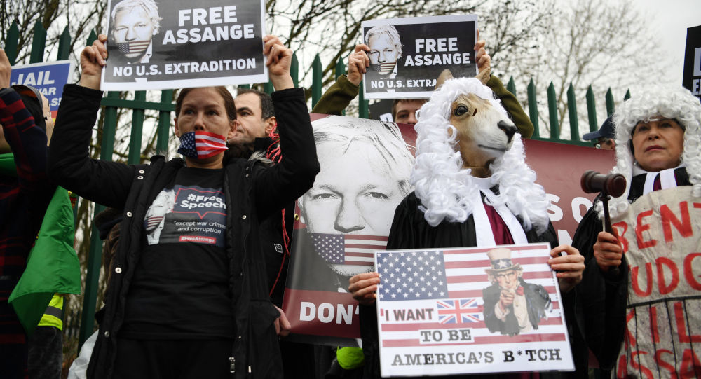 ABD'ye iade davası: Assange, hakim karşısına çıktı