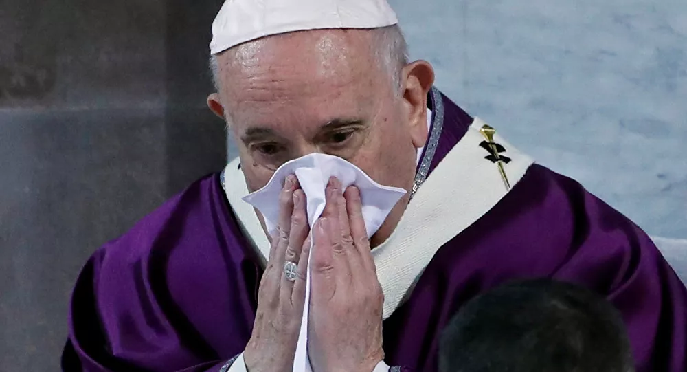 Papa Francis bugün de bütün programlarını iptal etti