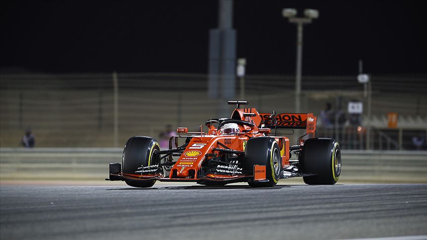 Ferrari pilotu Leclerc'den Vettel'e destek