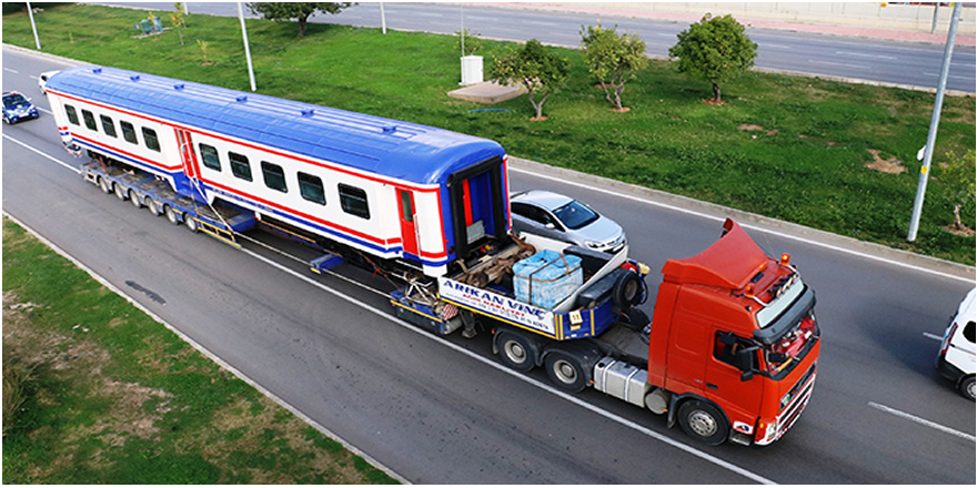 Antalya’ya raydan önce tren geldi