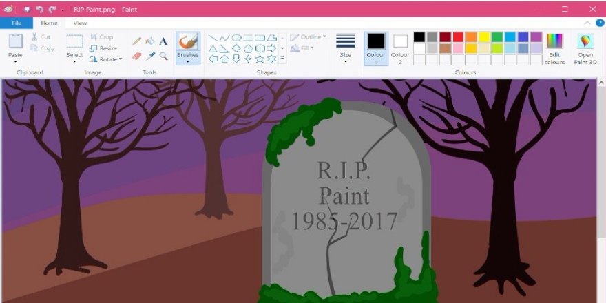 Microsoft'tan Paint için yeni uyarı