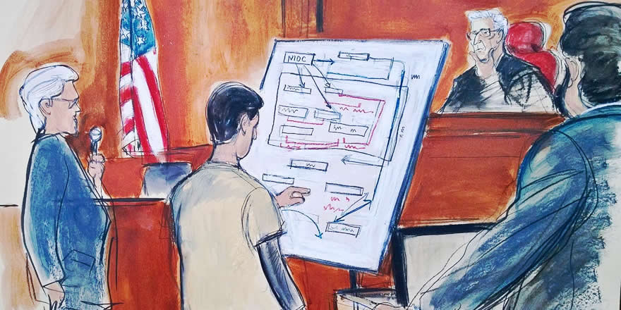 Zarrab-Atilla Davası sırasında Reza Zarrab'ın çizdiği şemalar ortaya çıktı